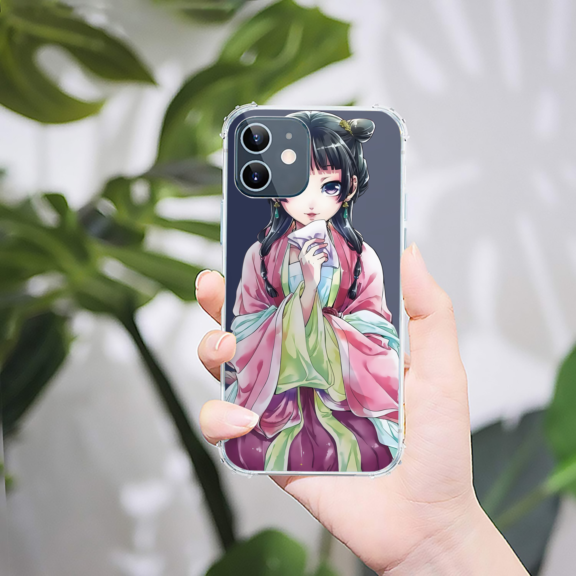 （画像用） 薬屋のひとりごと The Apothecary Diaries 【iPhone 12シリーズ対応】透明スマホケース（クリアソフトケース）